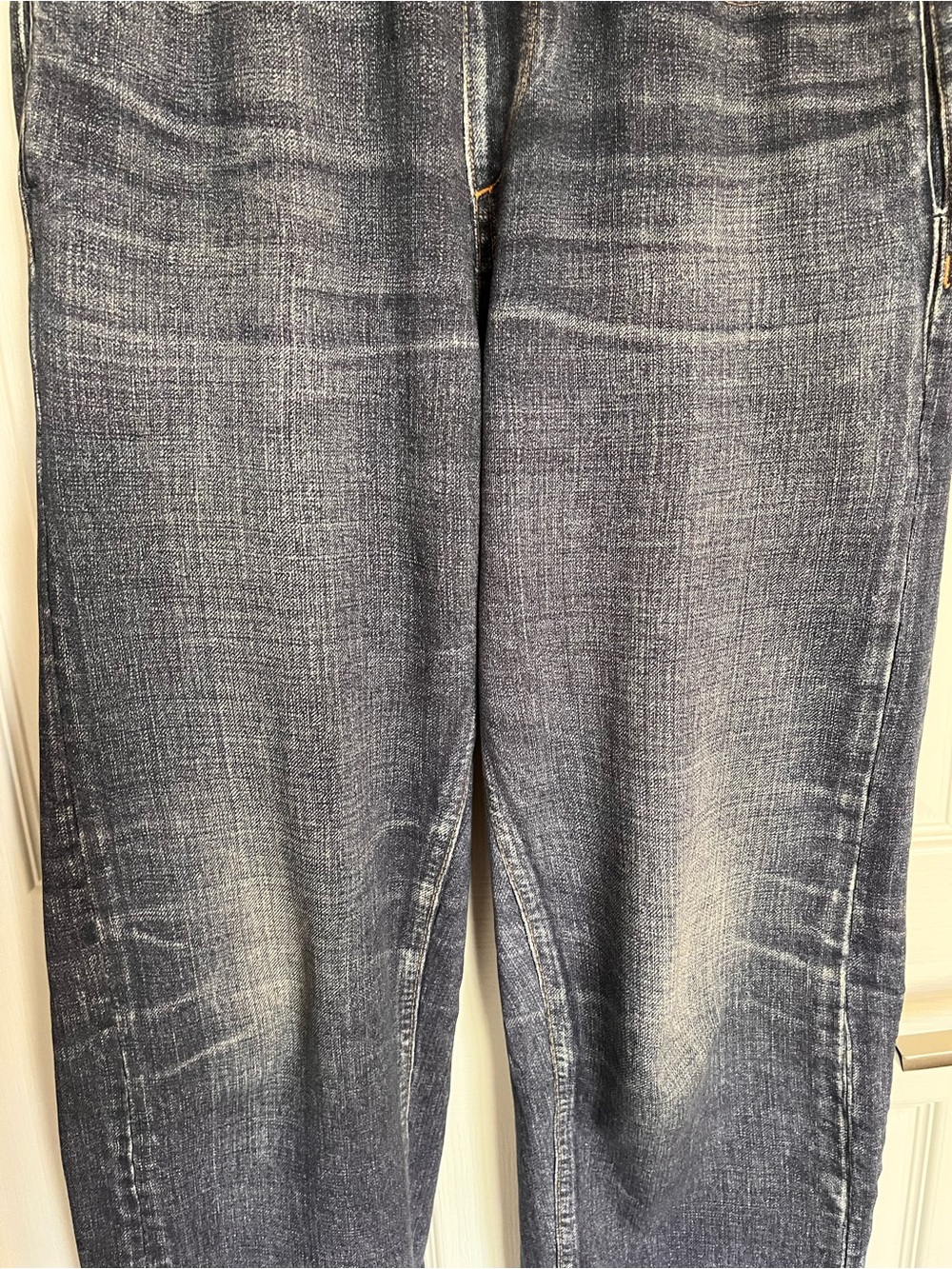 Rag & Bone Miramar French Terry Cotton Sweatpant Illusion Jeans Size Large - Picture 4 of 16